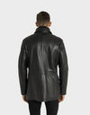 Daniel Men's Classic Fall Leather Jacket | Black